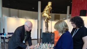 ‘King of Injustice’: Golden naked Trump statue installed at European Parliament